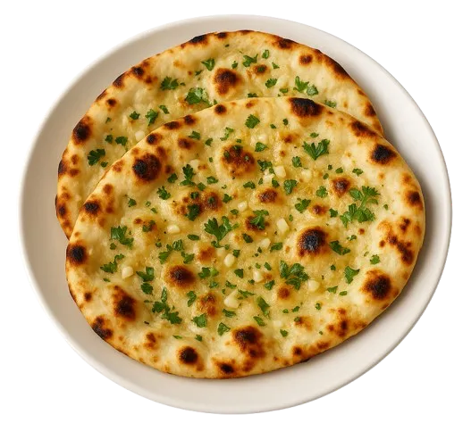 Butter Garlic Naan (1pc)